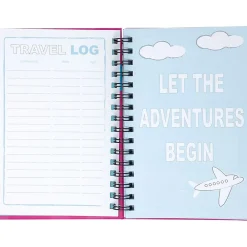 Journals|Kahootie Co. Travel Journal For Kids Hardcover Journal, 5.5