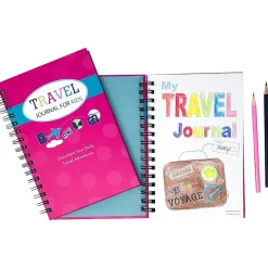 Journals|Kahootie Co. Travel Journal For Kids Hardcover Journal, 5.5