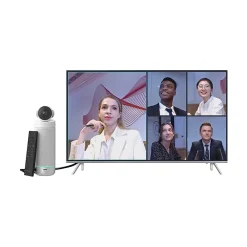 Discount Kandao Meeting S HD 1080p Conferencing Webcam, 12 Megapixels, White/Silver (MT0623)