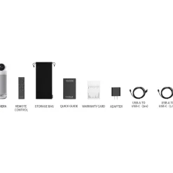 Discount Kandao Meeting S HD 1080p Conferencing Webcam, 12 Megapixels, White/Silver (MT0623)