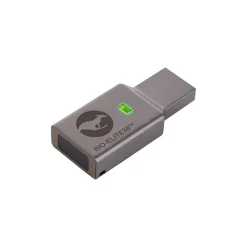 New Kanguru Defender Bio-Elite30 32GB USB 3.2 Flash Drive, Gray (KDBE30-32G)