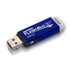 Discount Kanguru FlashBlu30 16GB USB 3.0 Type A Flash Drive, Blue (ALK-FB30-16G)