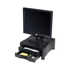 Sale KellyREST Monitor Riser, Up to 24" Monitor, Black (KCS10369)