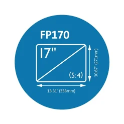 Anti-Glare Reversible Privacy Screen for 17