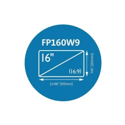 Anti-Glare Reversible Privacy Screen for 16