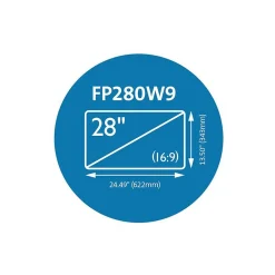 Anti-Glare Reversible Privacy Screen for 28