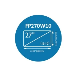 Anti-Glare Reversible Privacy Screen for 27