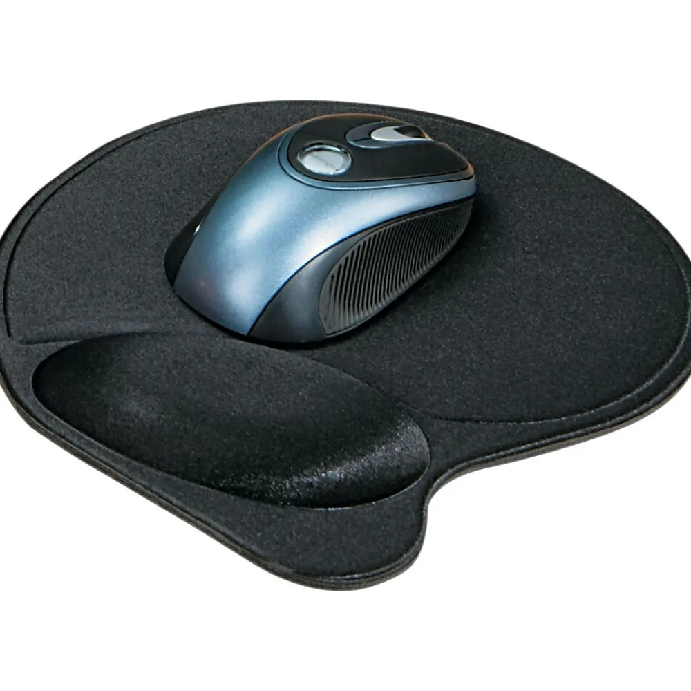 Online Kensington Ergonomic Wrist Pillow Gel Mouse Pad/Wrist Rest, Non-Skid Base, Black (L57822US)