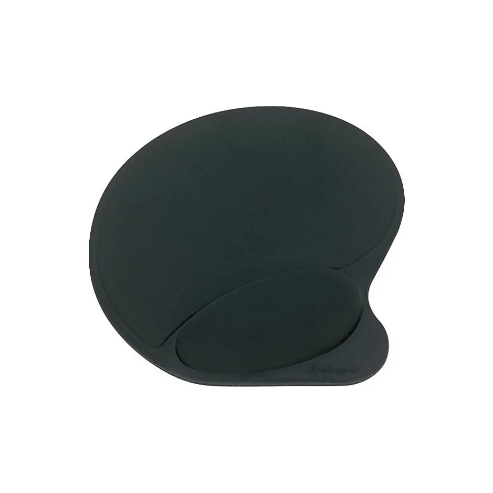 Online Kensington Ergonomic Wrist Pillow Gel Mouse Pad/Wrist Rest, Non-Skid Base, Black (L57822US)