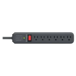 ACCO Kensington Guardian 6-Outlet Surge Protector, 15' Cord (K38215NA)