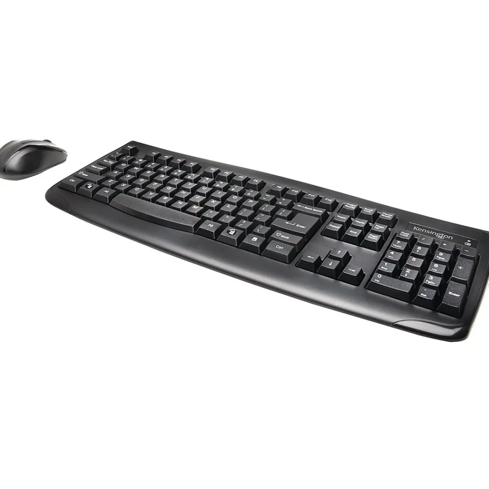 Discount Kensington Keyboard for Life Wireless Desktop Combo Set, Black (K75231US)