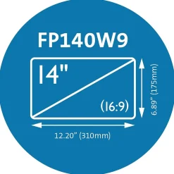 Laptop Privacy Screen Filter for 14