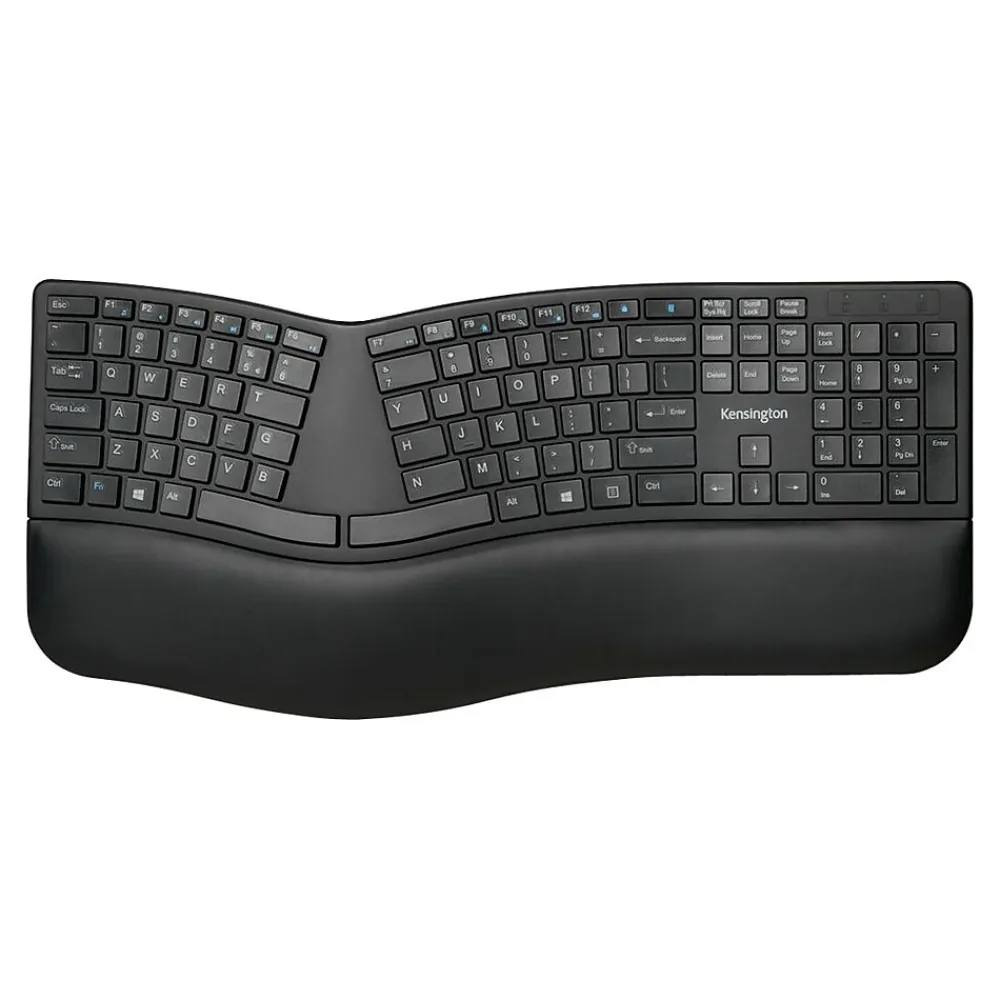 Sale Kensington Pro Fit Ergo Wireless Keyboard, Black (K75401US)