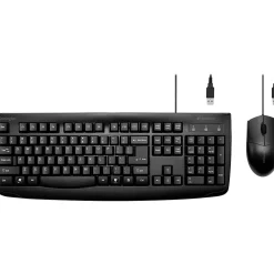 New Kensington Pro Fit Keyboard and Optical Mouse Combo, Black (K70316US)