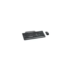 Hot Kensington Pro Fit Wireless Media Desktop Set Ergonomic Keyboard and Mouse Combo, Black (K72408US)