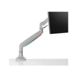 Sale Kensington SmartFit One-Touch Dual Adjustable Monitor Arm, Up to 32" Monitor, Silver Gray (K55471WW)