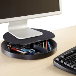 Best Kensington SmartFit Spin2 Adjustable Monitor Stand, Black (52787)