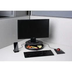 Best Kensington SmartFit Spin2 Adjustable Monitor Stand, Black (52787)