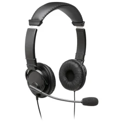 Online Kensington USB Hi-Fi Headphones With Mic Stereo Headset, Over-the-Head, Black (K97601WW)