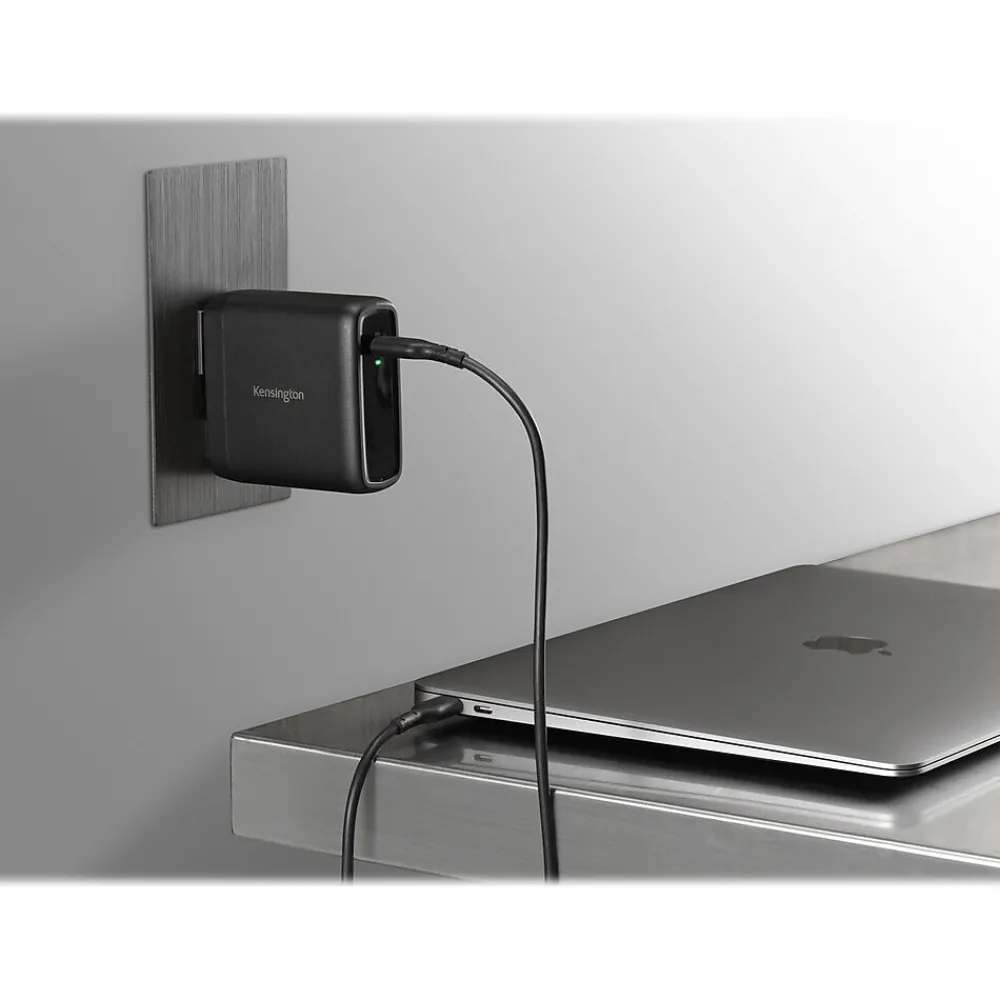USB Type-C Wall Charger for Most Smartphones, Black (K33821NA)<Kensington New