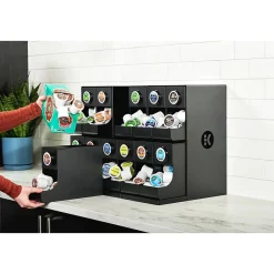 Keurig 12-Compartment Coffee Organizer, Black (5000380140)