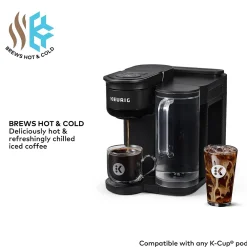 Keurig ® K-Brew + Chill Single Serve Coffee Maker, Black (5000380296)
