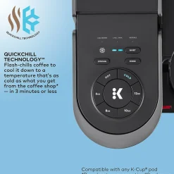 Keurig ® K-Brew + Chill Single Serve Coffee Maker, Black (5000380296)