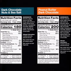 KIND Dark Chocolate Nuts & Sea Salt and Peanut Butter Dark Chocolate Variety Pack, 1.4 oz, 18/Pack (220-02414)