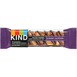 KIND Gluten Free Salted Caramel & Dark Chocolate Nut Bar, 12 Bars/Box (PHW26961)