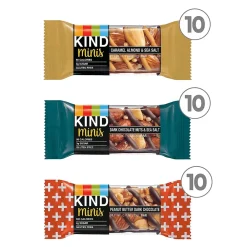 KIND Minis Variety Pack, 0.70 oz, 30/Box (600-00775)