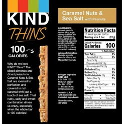 KIND Thins Variety Pack, 0.74 oz, 30/oxX (600-00776)