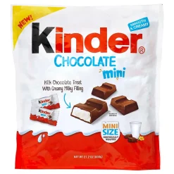 KINDER Chocolate Minis, 21.2. oz, 100/Pack (220-02311)