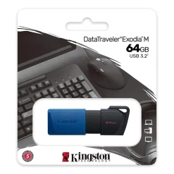 Hot Kingston DataTraveler Exodia 64GB USB 3.2 Flash Drive (DTXM/64GB)