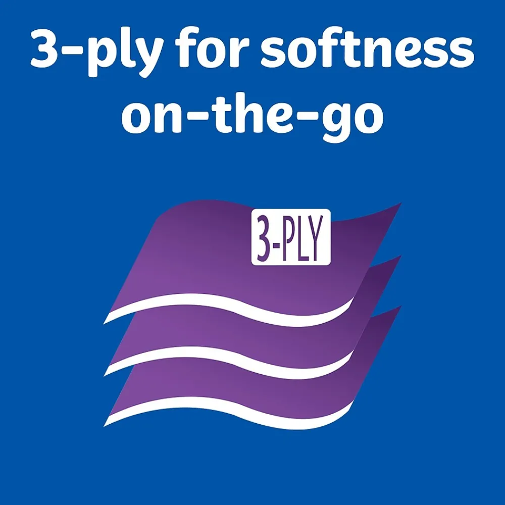 Facial Tissue, 3-ply, 10 Tissues/Box, 3 Boxes/Pack (11976)<Kleenex