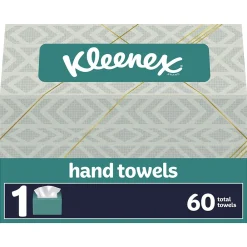 Kleenex Guest Towel Paper Towels, 1-ply, 60 Sheets/Pack, 1 Packs/Carton (38586)
