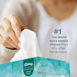 Junior Facial Tissue, 2-ply, 48 Tissues/Box, 64 Boxes/Pack (21195)<Kleenex Discount