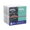 On the Go Ultra Facial Tissue, 3-ply, 10 Tissues/Box, 8 Boxes/Pack (46551)<Kleenex
