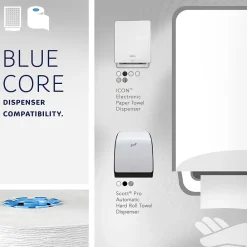 Kleenex Professional Recycled Hardwound Paper Towels, 1-ply, 700 ft./Roll, 6 Rolls/Carton (25637)