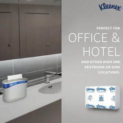 Kleenex Reveal Multifold Paper Towels, 2-Ply, White, 150 Sheets/Pack, 16 Packs/Carton (46321)