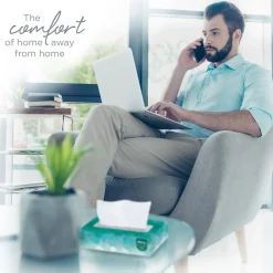 Standard Facial Tissues, 2-Ply, 100 Sheets/Box, 10 Boxes/Pack (13216)<Kleenex Hot