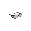 KleenGuard V50 OTG Safety Eyewear, Clear Lens, Anti-Fog, Anti-Scratch, Black Frame, Nylon (138-20746)
