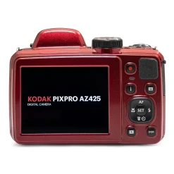 Kodak PIXPRO 20MP Bridge Digital Camera, 42x Optical Zoom, Red (AZ425-RD)