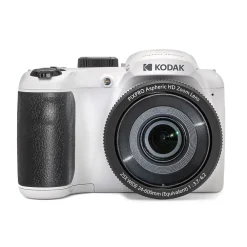 Kodak PIXPRO 16MP Bridge Digital Camera, 25x Optical Zoom, White (AZ255-WH)