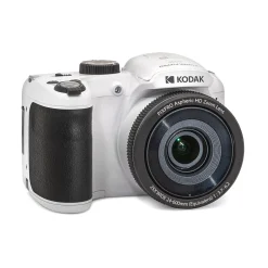 Kodak PIXPRO 16MP Bridge Digital Camera, 25x Optical Zoom, White (AZ255-WH)