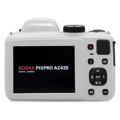 Kodak PIXPRO 20MP Digital Bridge Camera, 42x Optical Zoom, White, (AZ425-WH)