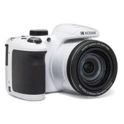 Kodak PIXPRO 20MP Digital Bridge Camera, 40x Optical Zoom, White (AZ405-WH)