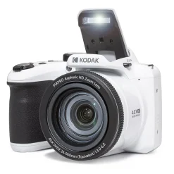 Kodak PIXPRO 20MP Digital Bridge Camera, 40x Optical Zoom, White (AZ405-WH)