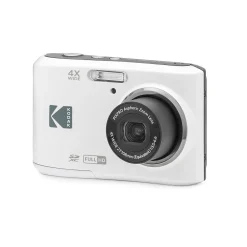 Kodak PIXPRO 16MP Point and Shoot Digital Camera, 4x Optical Zoom, White (FZ45-WH)
