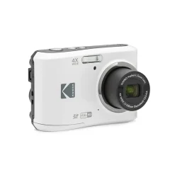 Kodak PIXPRO 16MP Point and Shoot Digital Camera, 4x Optical Zoom, White (FZ45-WH)