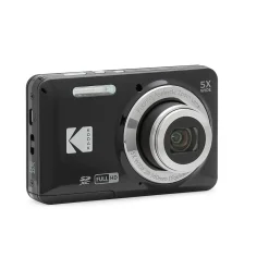 Kodak PIXPRO 16MP Point and Shoot Digital Camera, 5x Optical Zoom, Black (FZ55-BK)